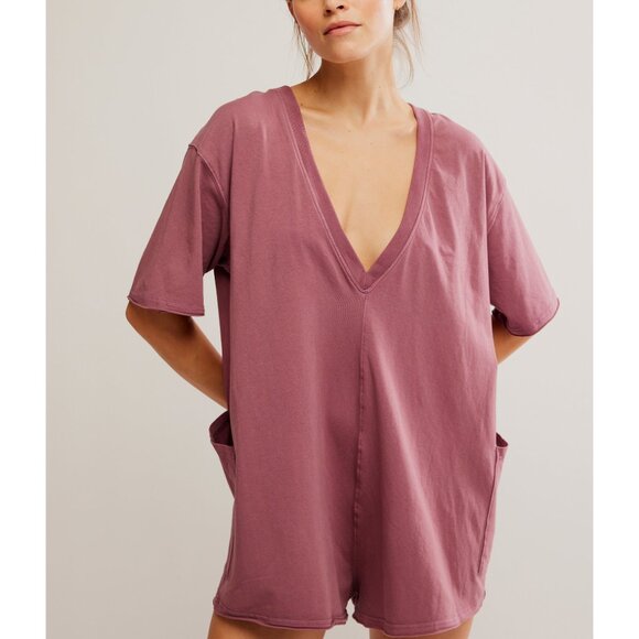 FP MOVEMENT Hot Shot Tee Romper / Clove - Picture 5 of 10